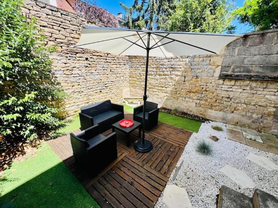 L'Eden, Apt 4 Prs Avec Jardin En Centre Ville Дижон Экстерьер фото